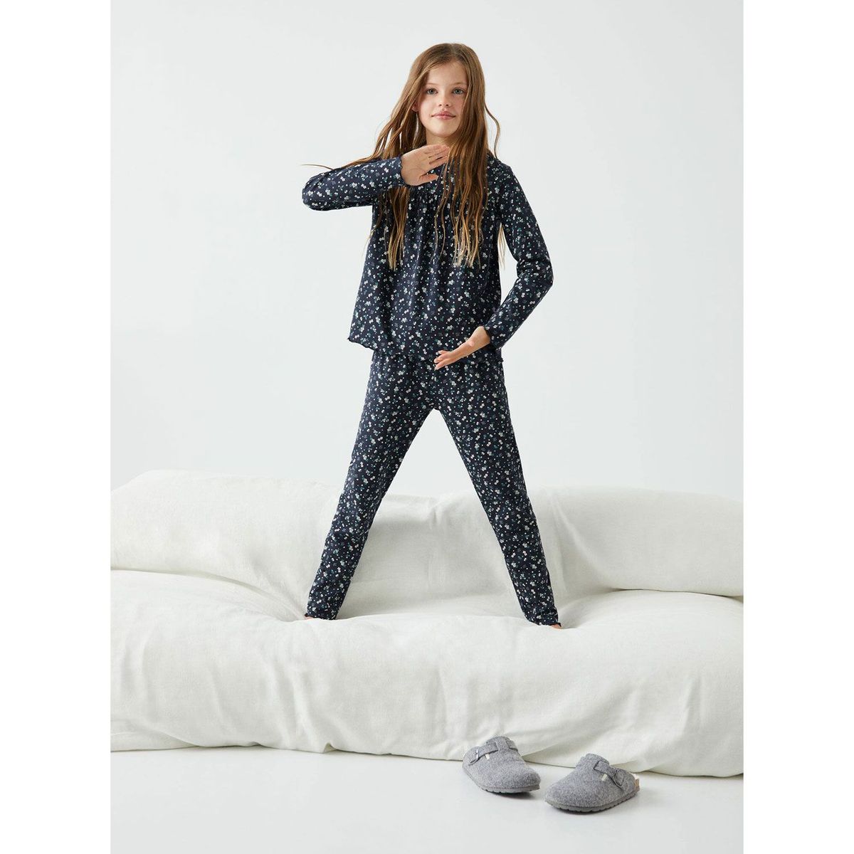 MANGO KIDS - Pijama Niña Algodón Mango Kids