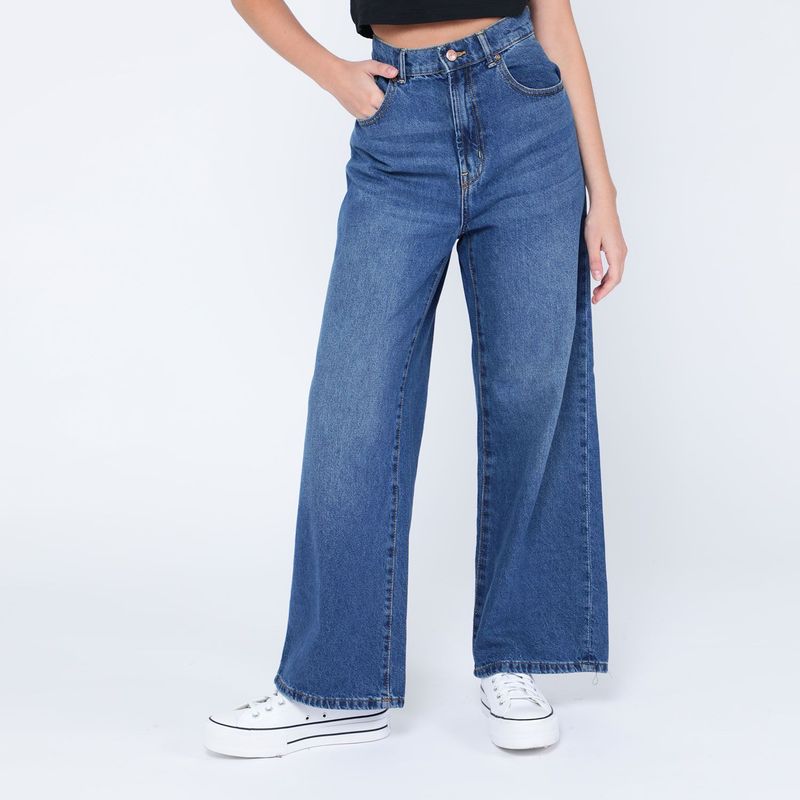 ONLY - Jean Wide Leg Mujer Only