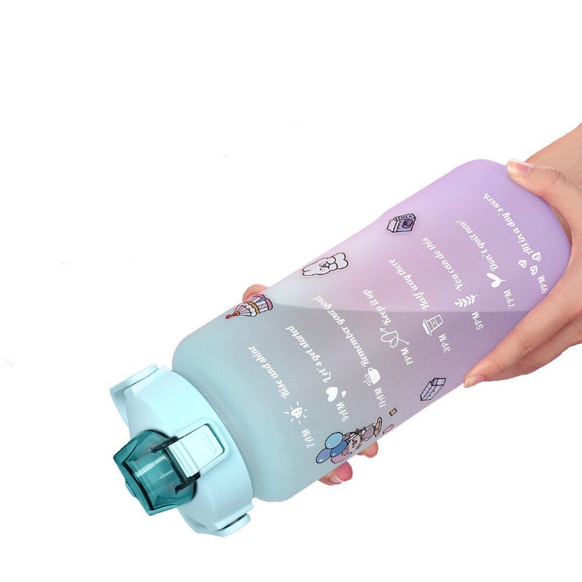 S/M - Botella Tomatodo 2 LT con Frases Motivadoras