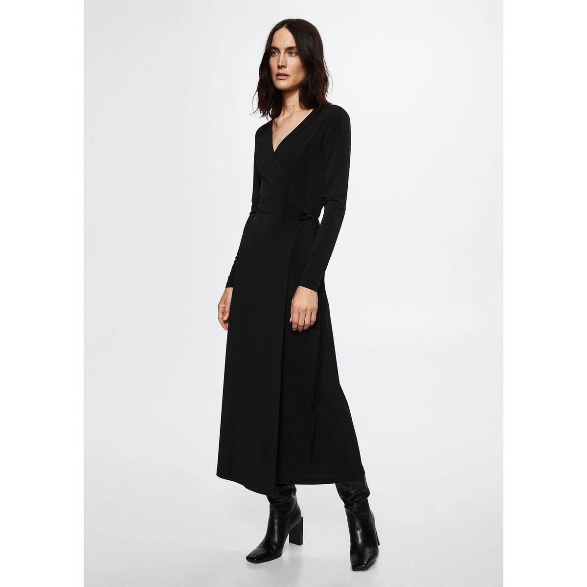 MANGO - Vestido Largo Mujer Mango