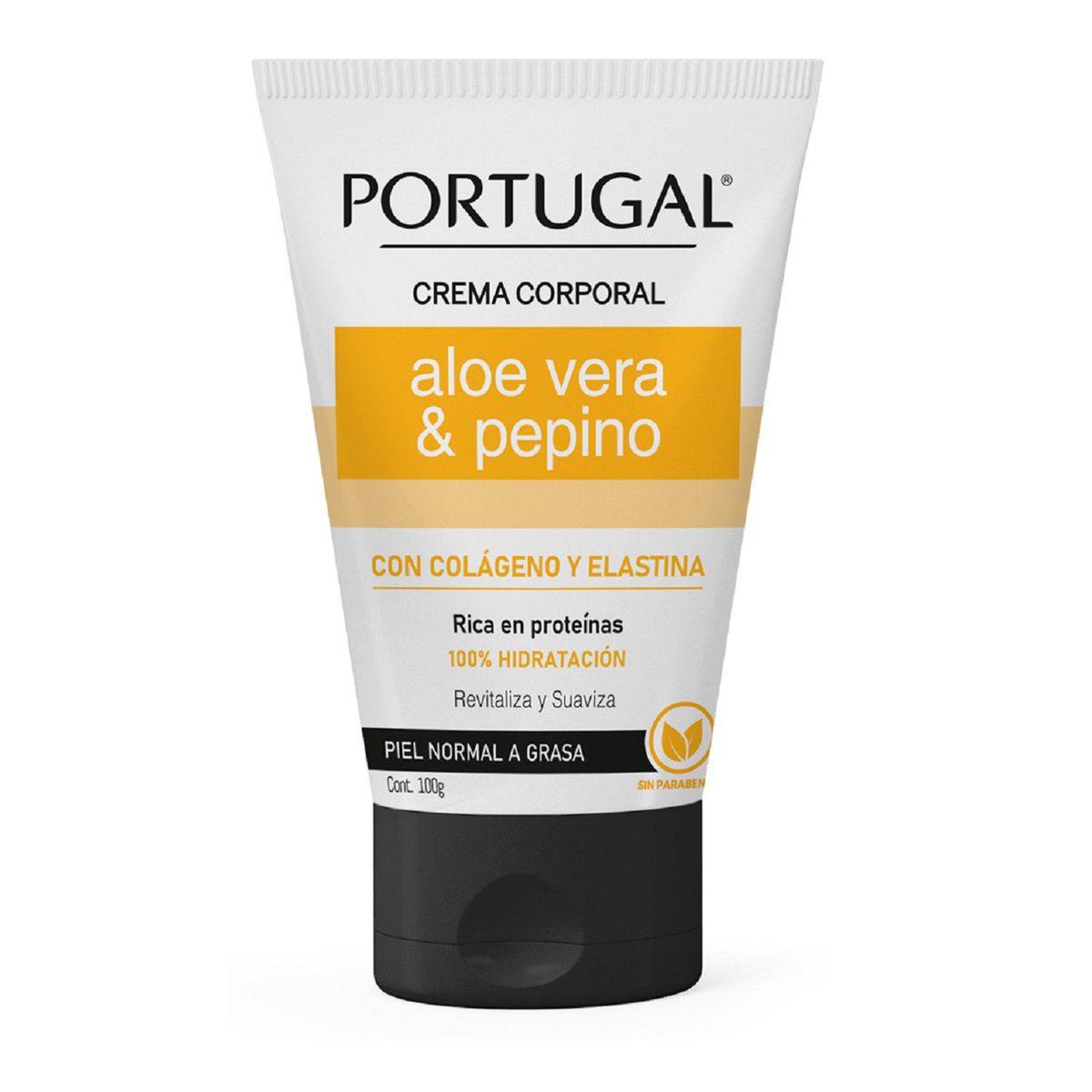 PORTUGAL - Crema Corporal Portugal Aloe Vera y Pepino 100g