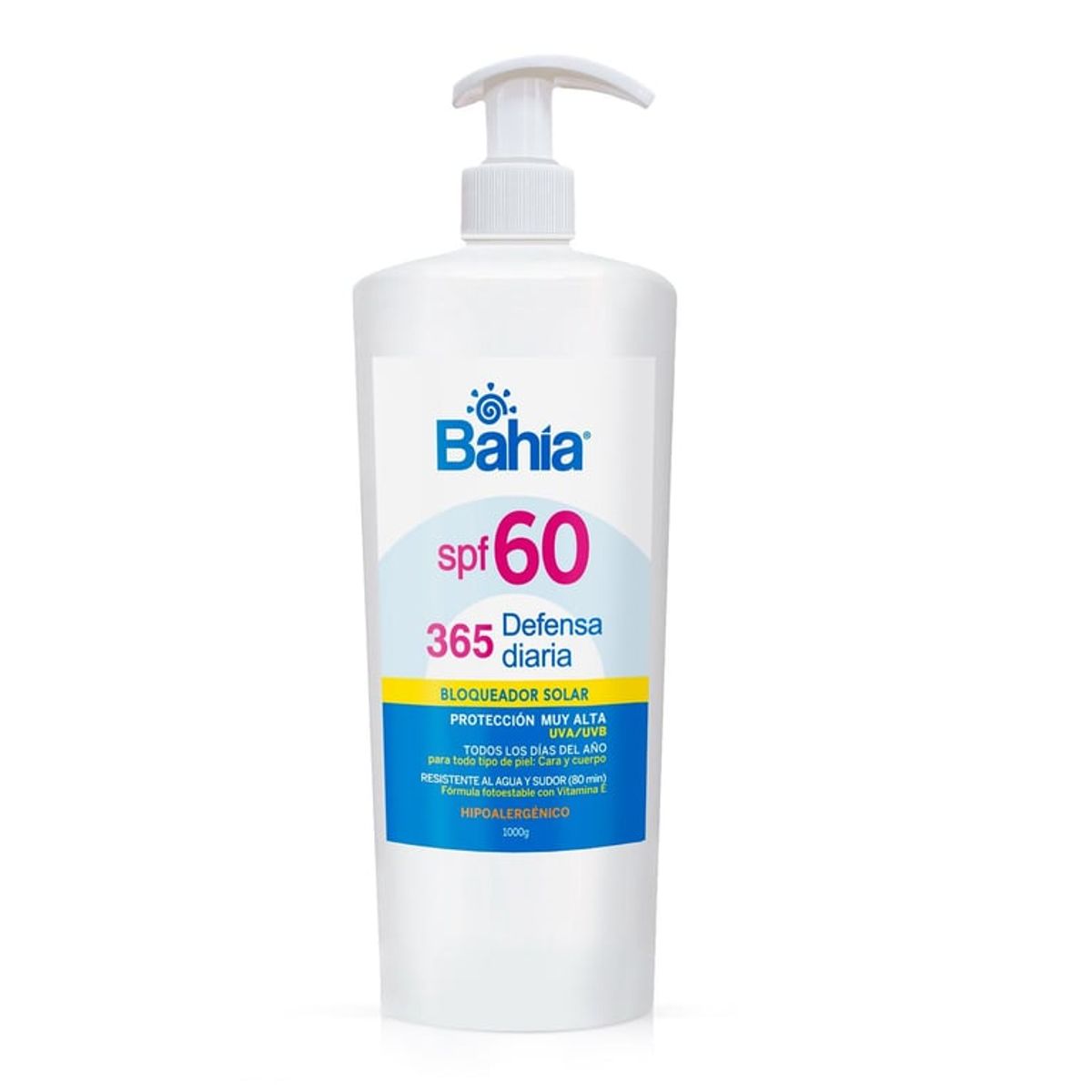 BAHIA - Bloqueador Bahia 365 Defensa Diaria SPF60 1000g