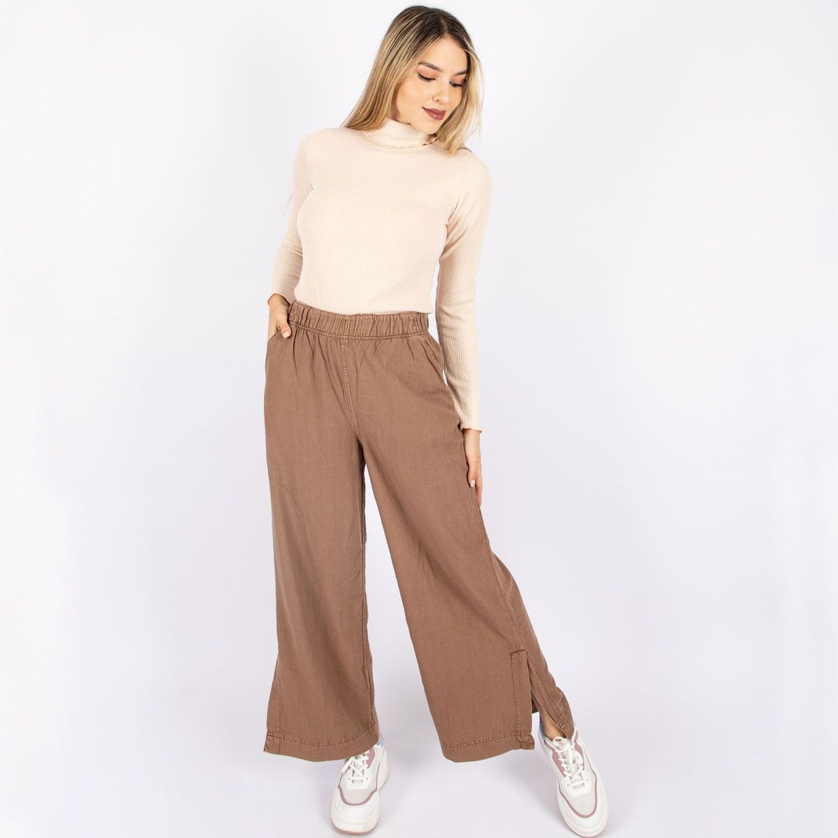 JAROLA - Pantalon Palazo Mujer Jarola