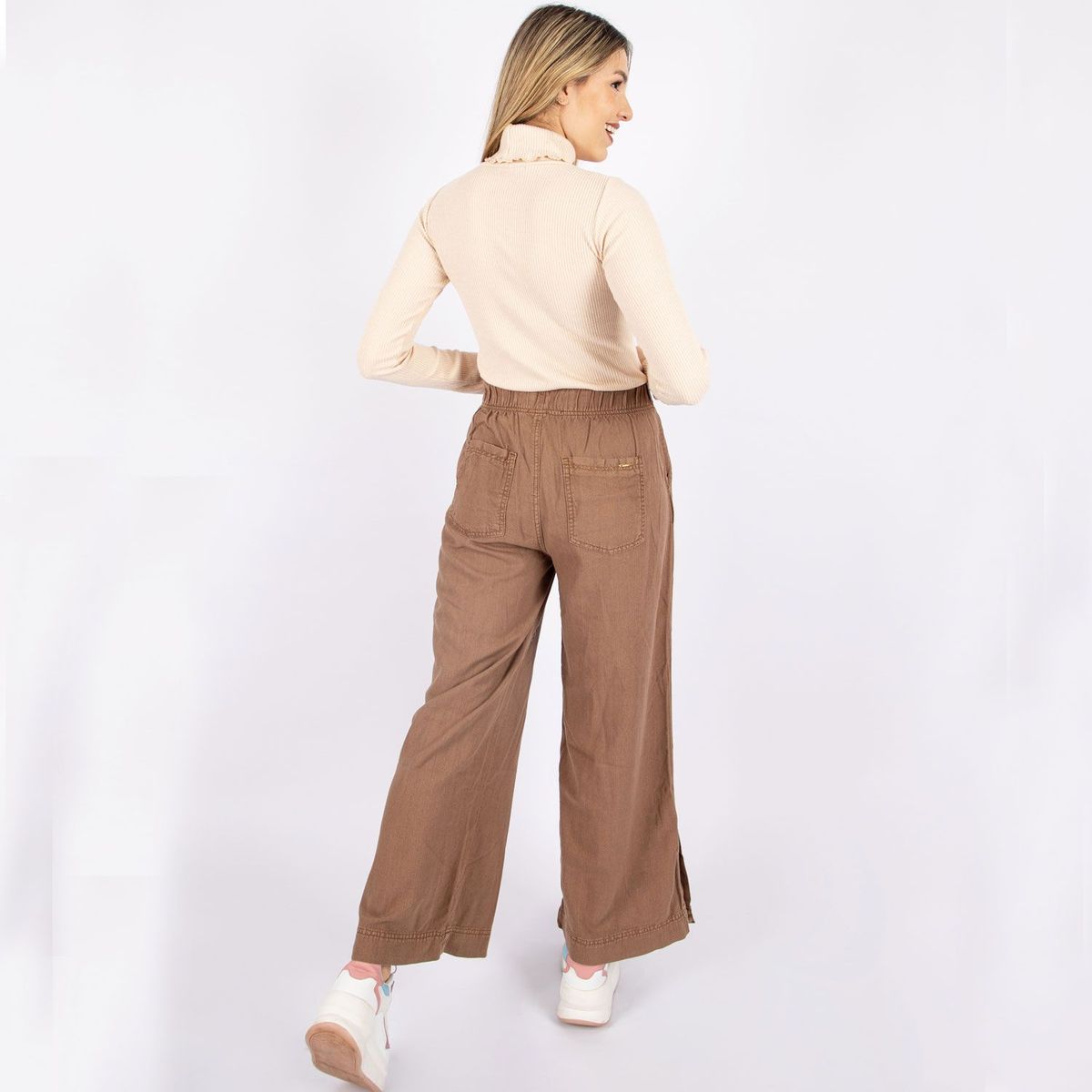 JAROLA - Pantalon Palazo Mujer Jarola