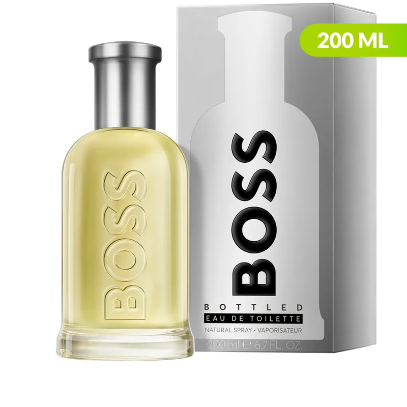HUGO BOSS - Boss Bottled Eau de Toilette para Hombre 200ml