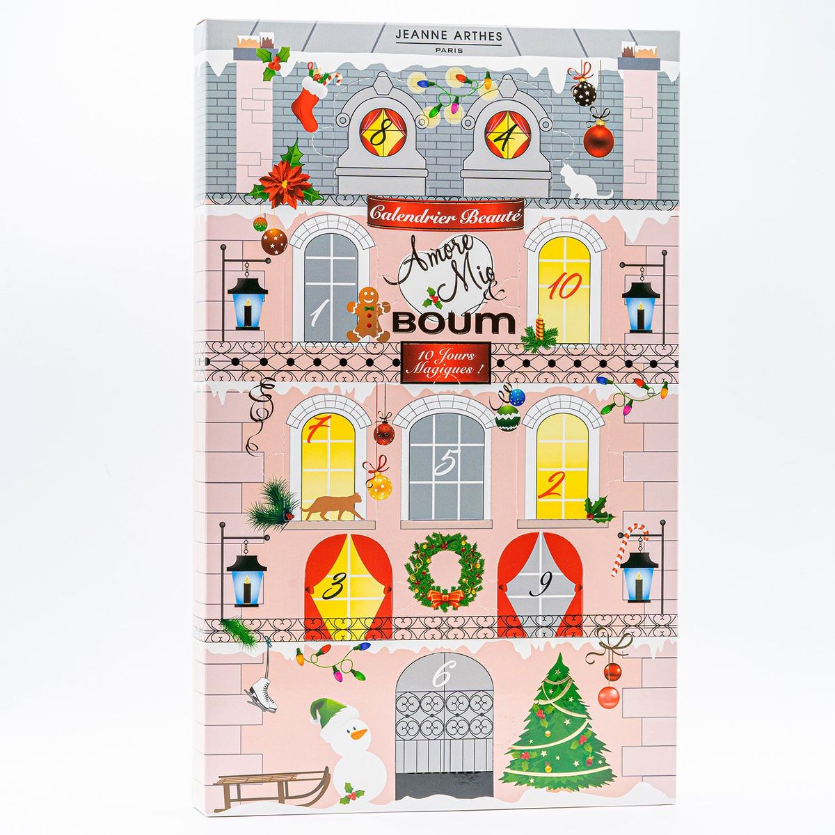 JEANNE ARTHES - Estuche Calendario de adviento 10 minis Amore mio + Boum Edt 7 ml JEANNE ARTHES PARFUM Mujer