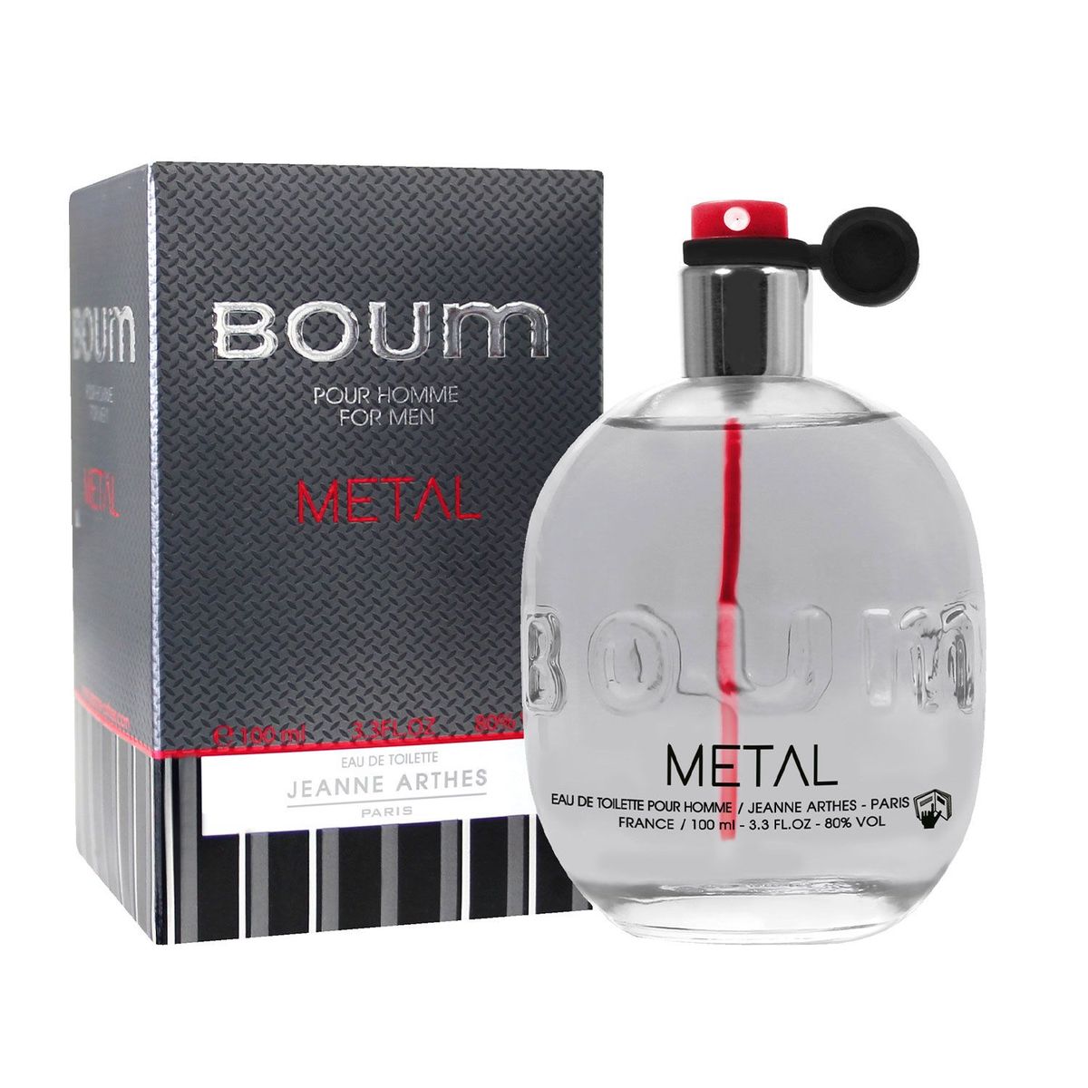 JEANNE ARTHES - Boum Metal Edt 100 ml JEANNE ARTHES PARFUM Hombre