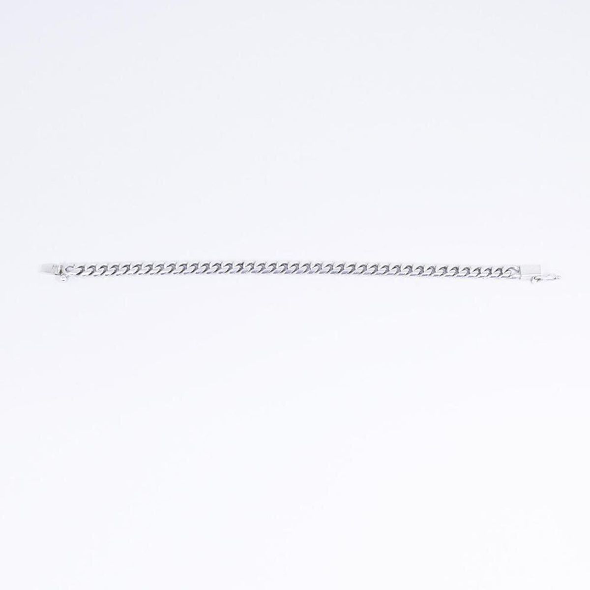 GENERICO - Brazalete Esclava de Plata 950 Modelo Lomo de Corvina Plateado