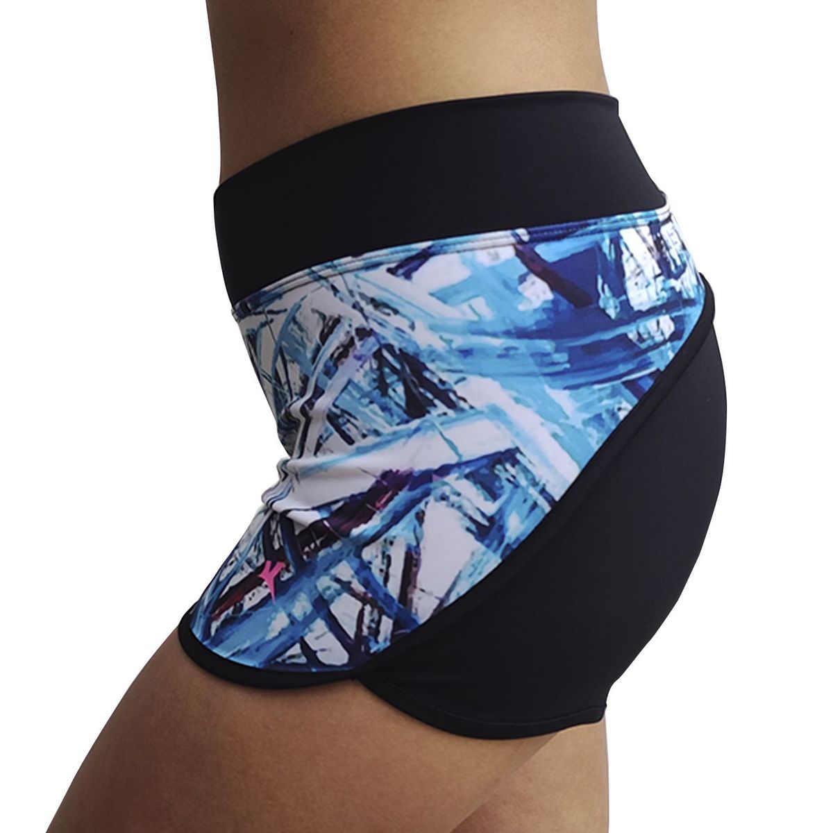 KIRA SPORTSWEAR - Short Cachetero Sublimado Kira Sportswear Mujer