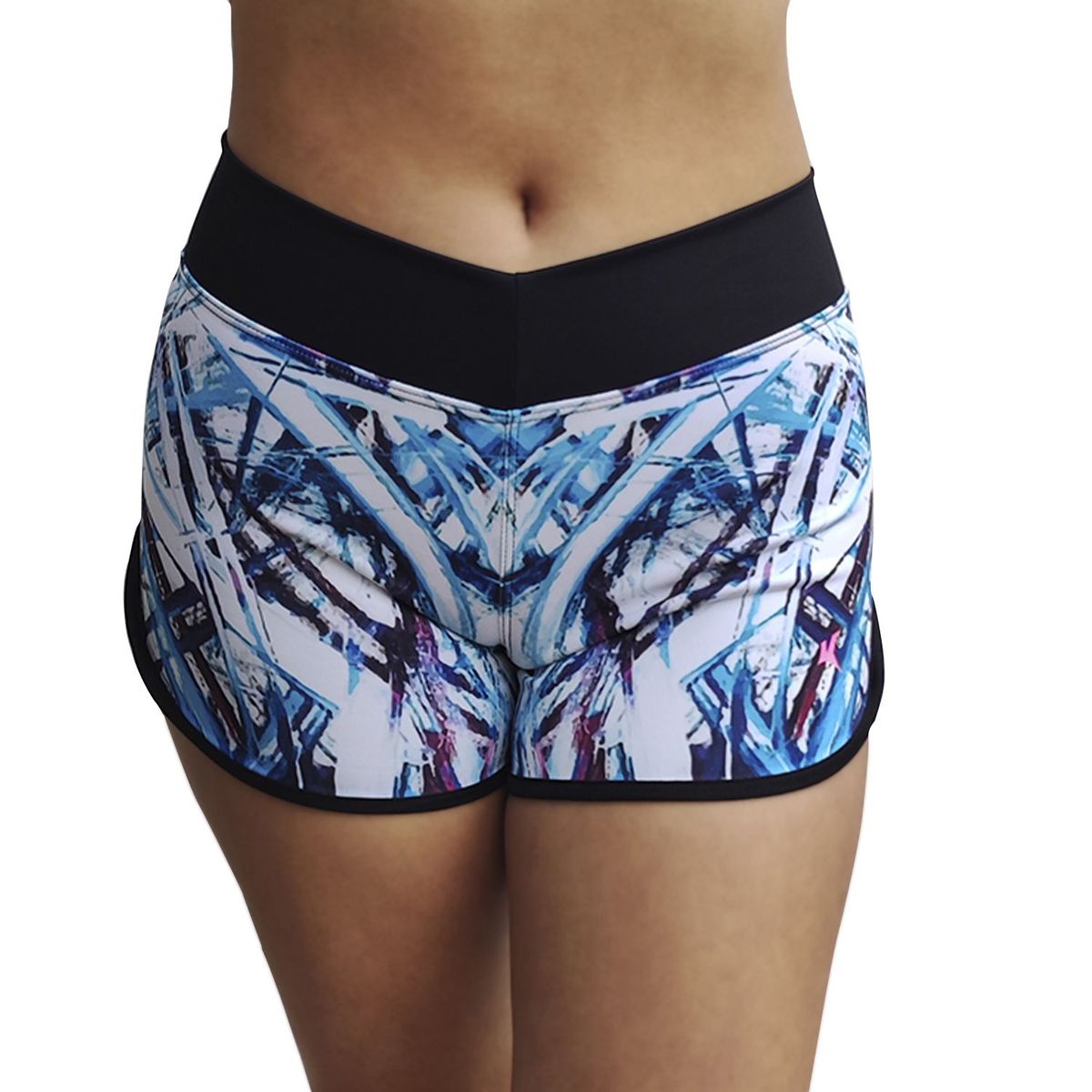 KIRA SPORTSWEAR - Short Cachetero Sublimado Kira Sportswear Mujer