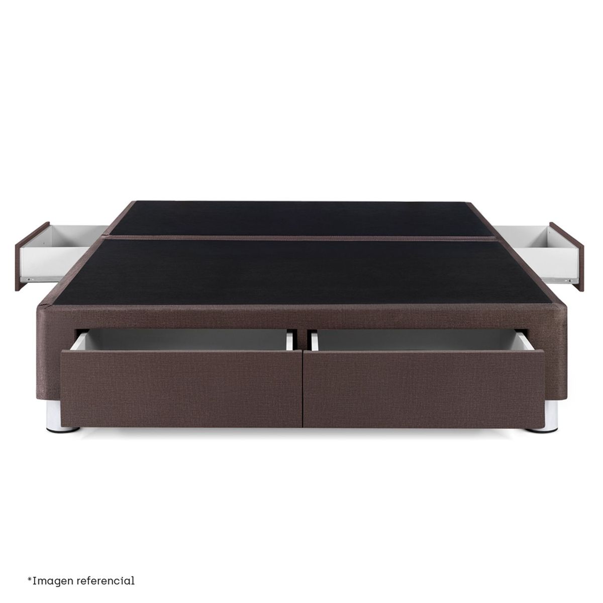 PARAISO - Base De Cama Con Cajones Queen