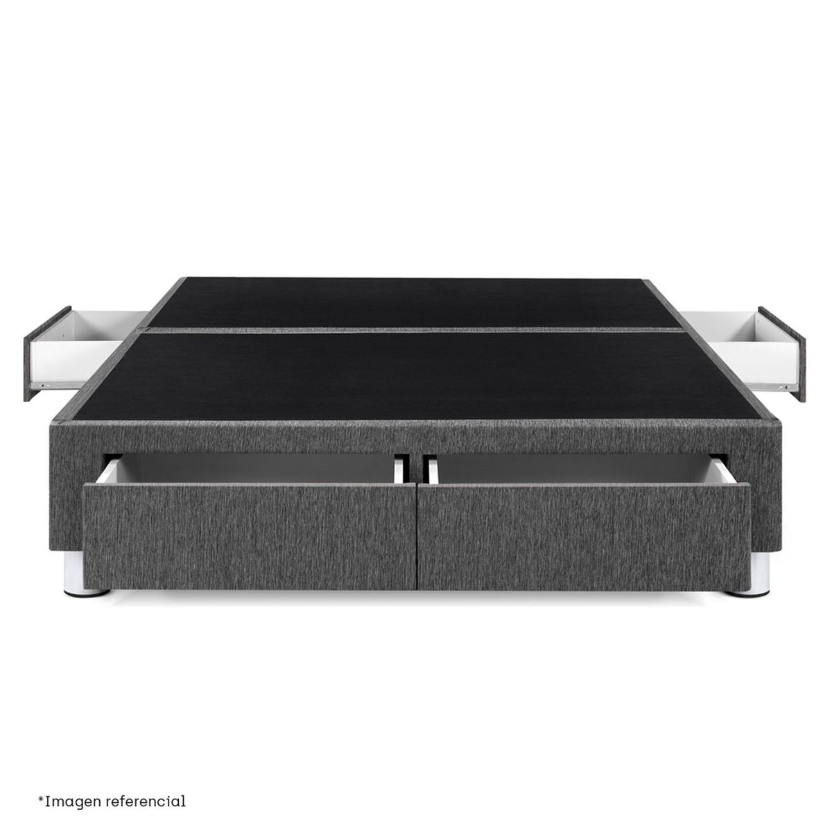 PARAISO - Base De Cama Con Cajones Queen
