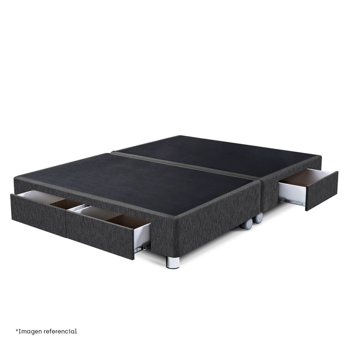 PARAISO - Base De Cama Con Cajones King