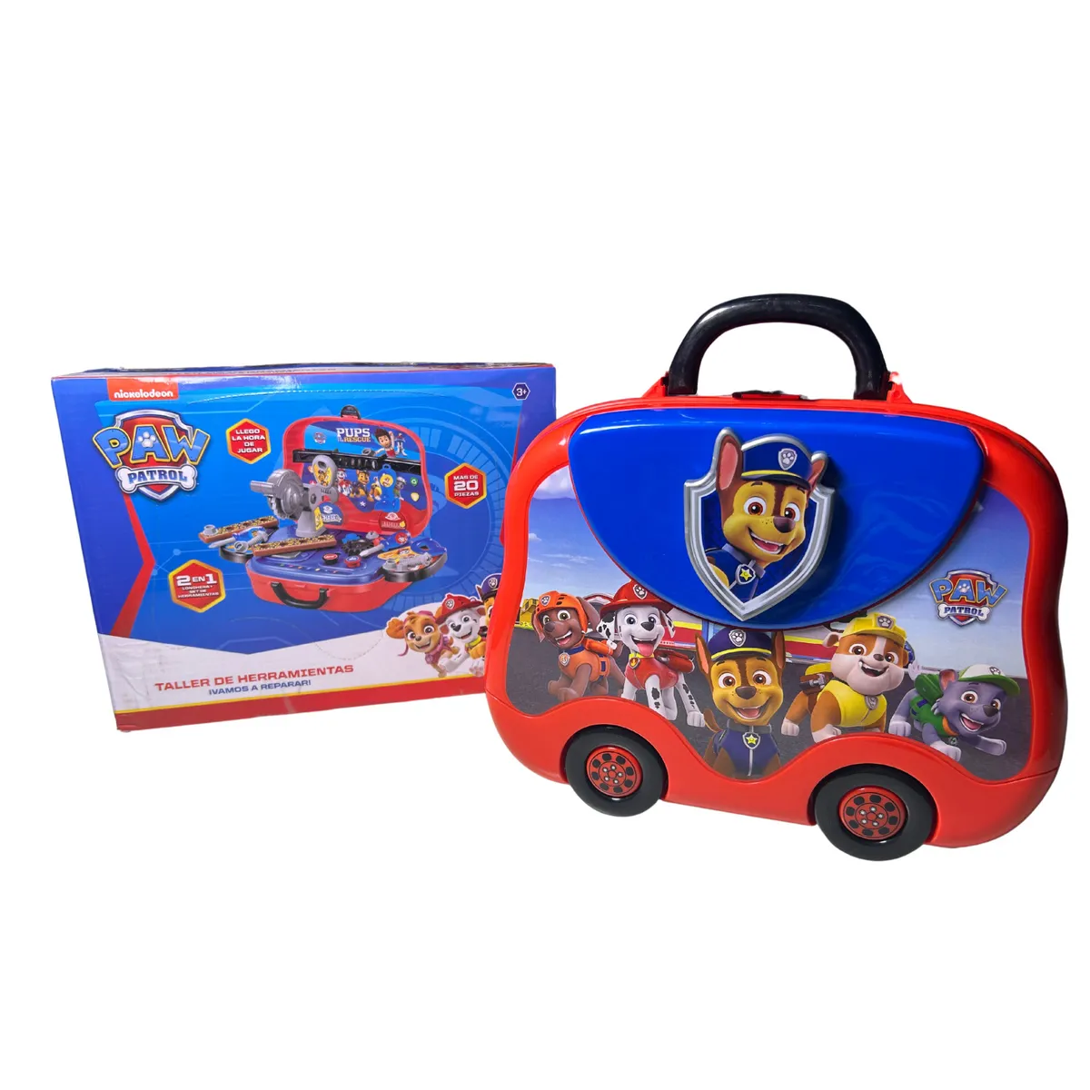 PAW PATROL - Set de Herramientas y Lonchera Paw Patrol