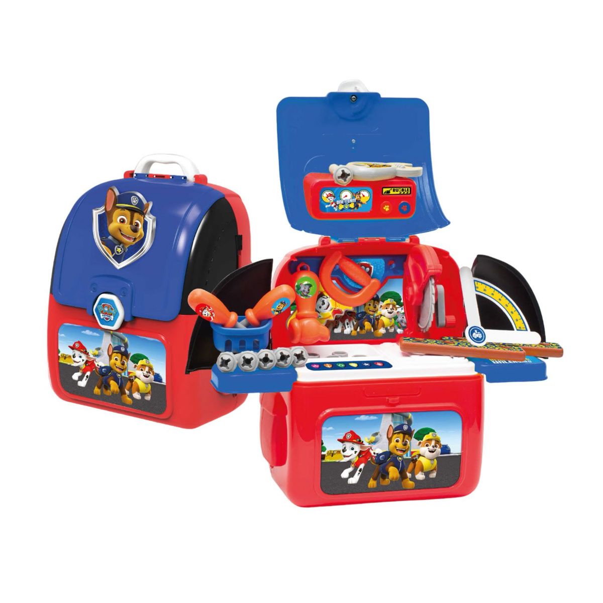 PAW PATROL - Set de Herramientas y Mochila Paw Patrol