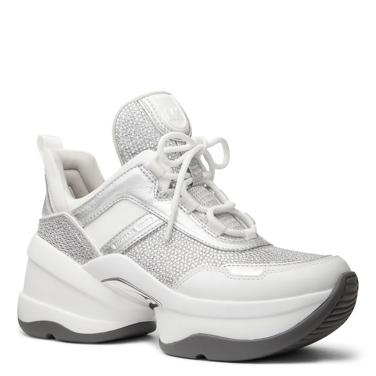 MICHAEL KORS - Zapatillas urbanas Mujer Olympia Silver Michael Kors