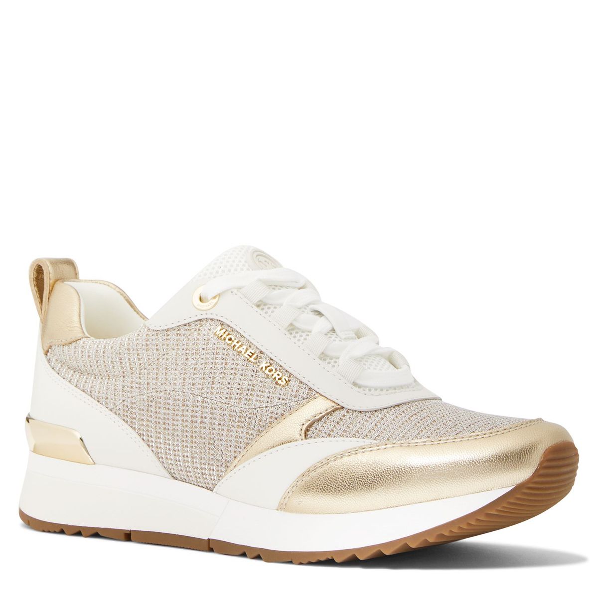 MICHAEL KORS - Zapatillas urbanas Mujer Allie Stride Champagne Michael Kors Dorado