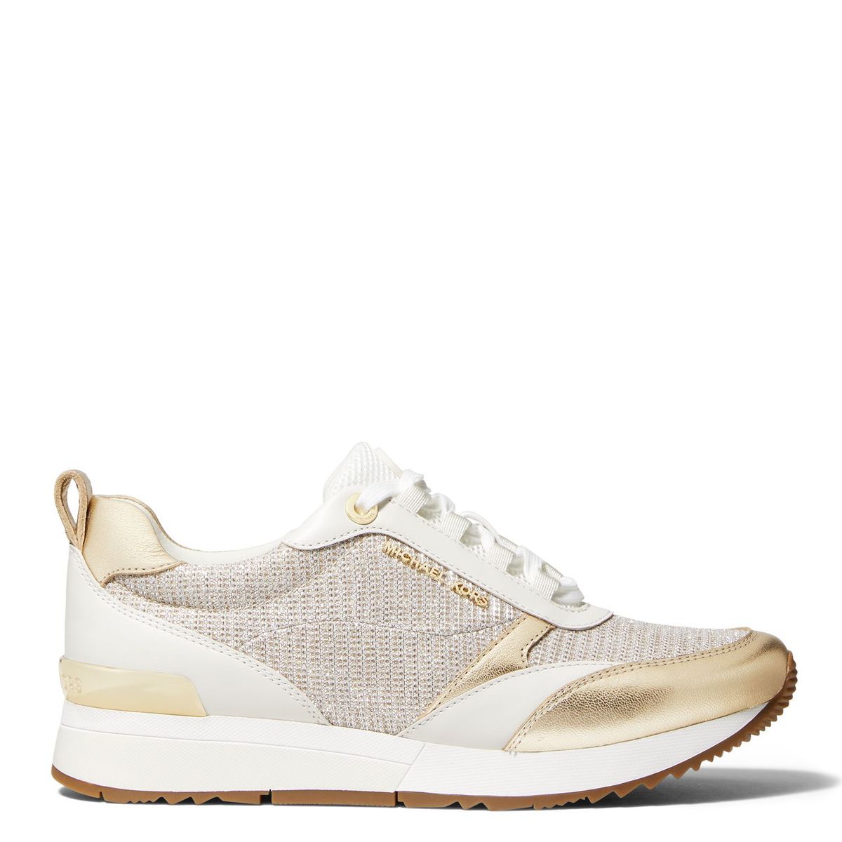 MICHAEL KORS - Zapatillas urbanas Mujer Allie Stride Champagne Michael Kors Dorado