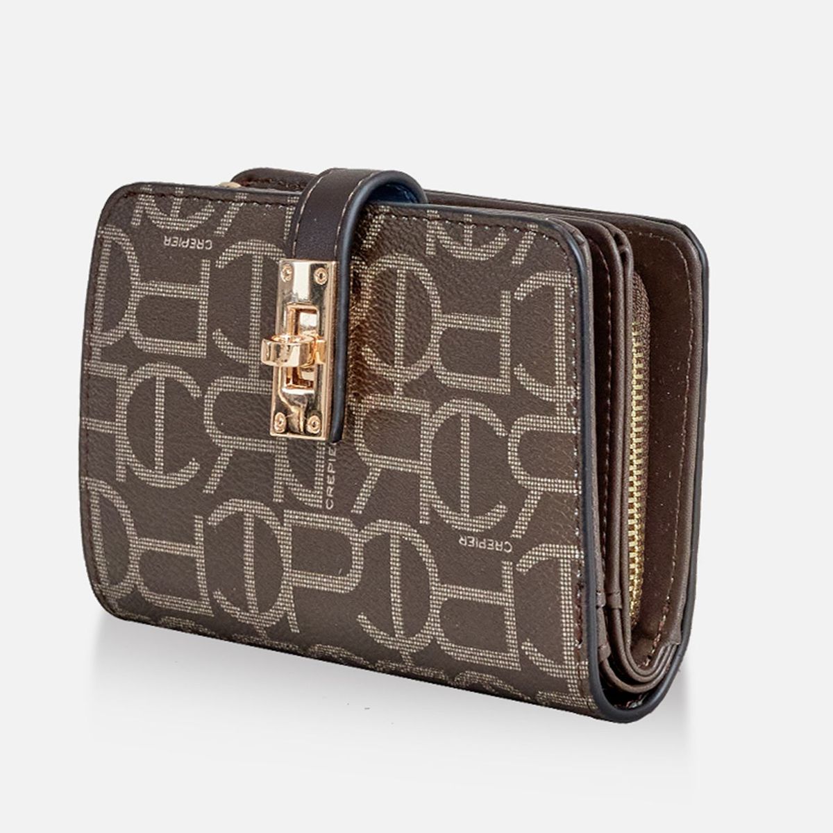 CREPIER - Billetera Samira Md Marrón Mujer Crepier