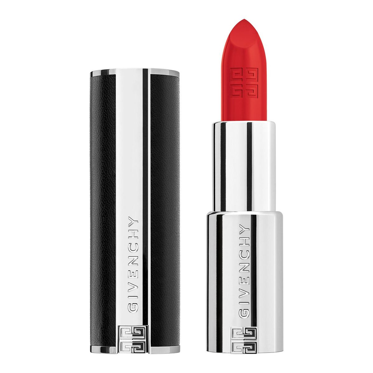 GIVENCHY - Le Rouge Interdit Intense Silk, Labial Semi-mate De Alta Pigmentación.