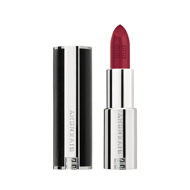 GIVENCHY - Le Rouge Interdit Intense Silk, Labial Semi-mate De Alta Pigmentación.