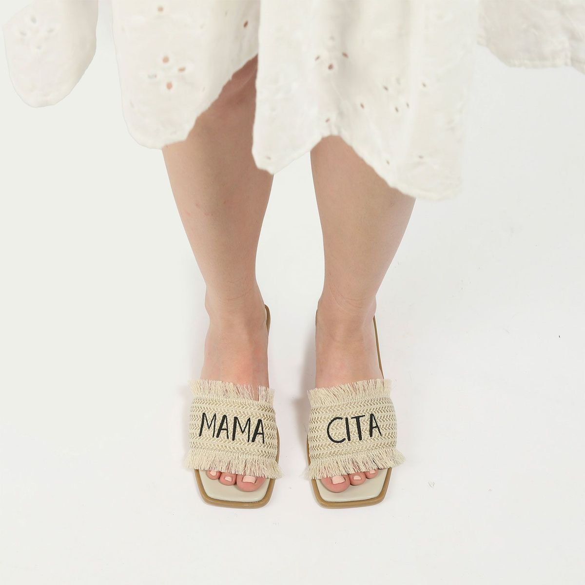 DONNA CATTIVA - Sandalias Mujer Mamacita Beige Donna Cattiva