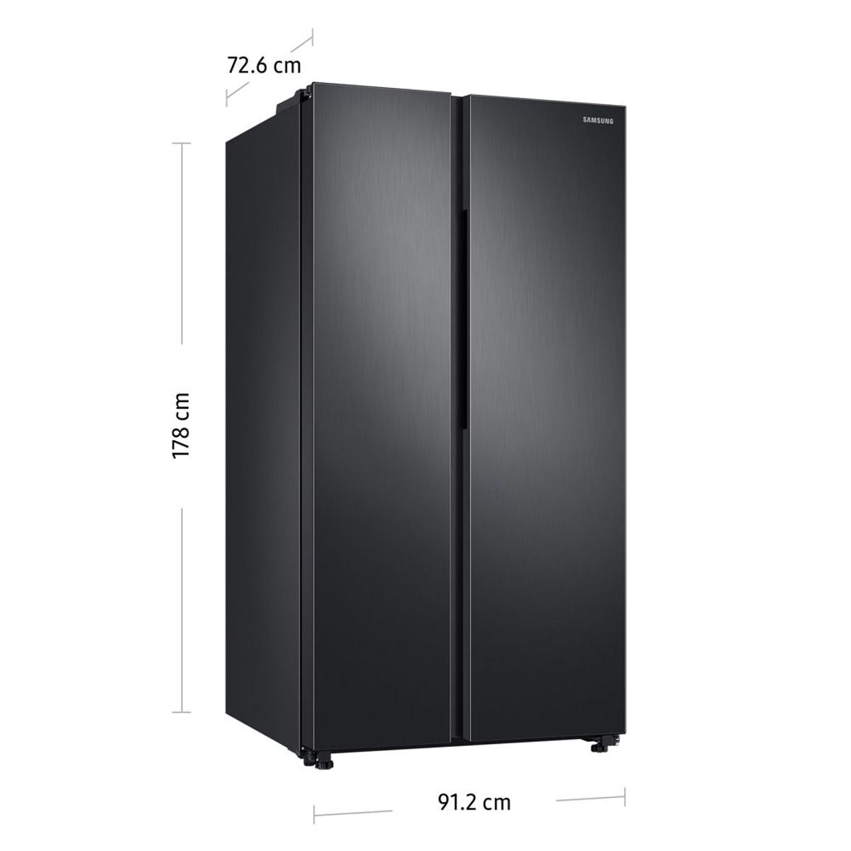 SAMSUNG - Refrigeradora Samsung Side by Side 638Lt RS64T5B00B1