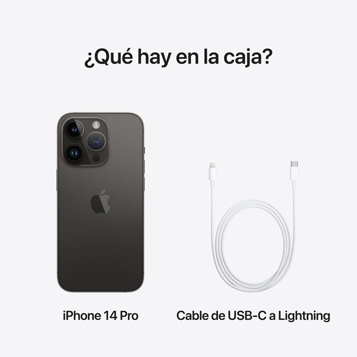 APPLE - Apple iPhone 14 Pro (512GB, Negro Espacial)