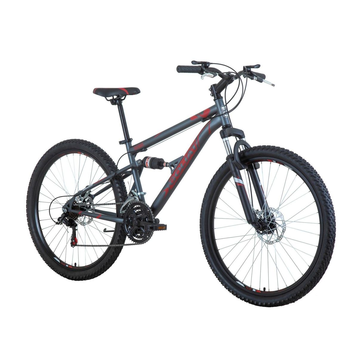 GOLIAT - Bicicleta Montañera Doble Suspensión Sierra Aro 27 Goliat