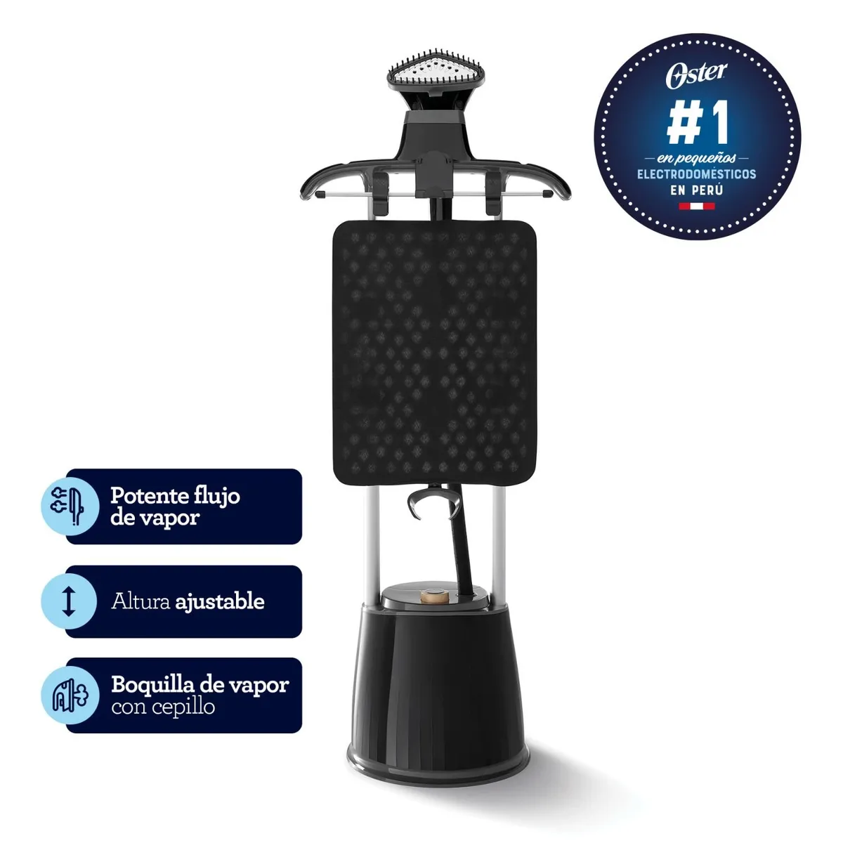 OSTER - Vaporizador de prendas Oster® con tabla de soporte GCSTGS7050