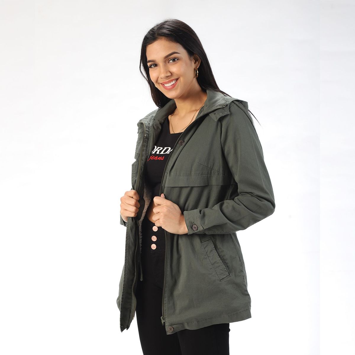 FORDAN JEANS - Casaca Algodón Mujer Fordan Jeans