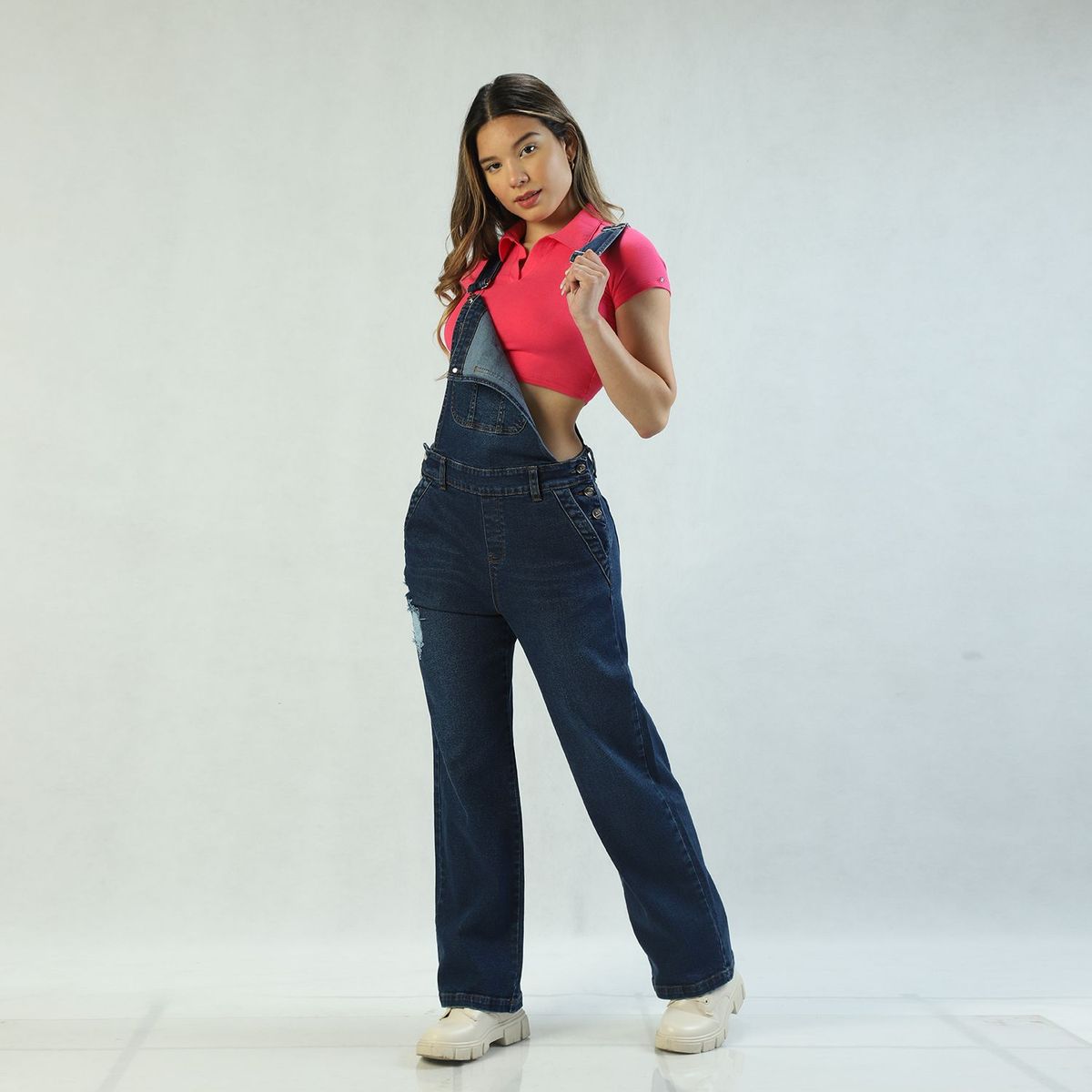 FORDAN JEANS - Jardinera Algodón Mujer Fordan Jeans