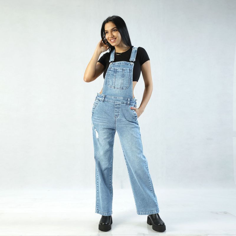 FORDAN JEANS - Jardinera Algodón Mujer Fordan Jeans