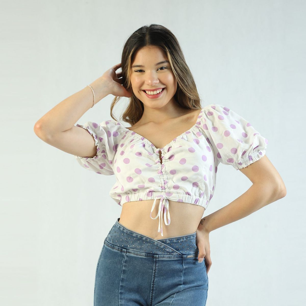 FORDAN JEANS - Blusa M/C Mujer Fordan Jeans Ford