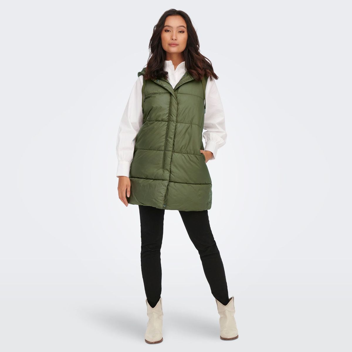 ONLY - Chaleco Largo Mujer Only