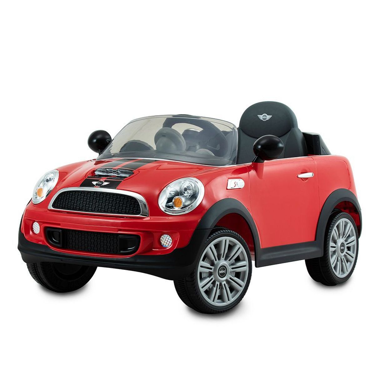 INFANTI - Carro a Batería para Niños Mini Cooper Rojo 6V Infanti