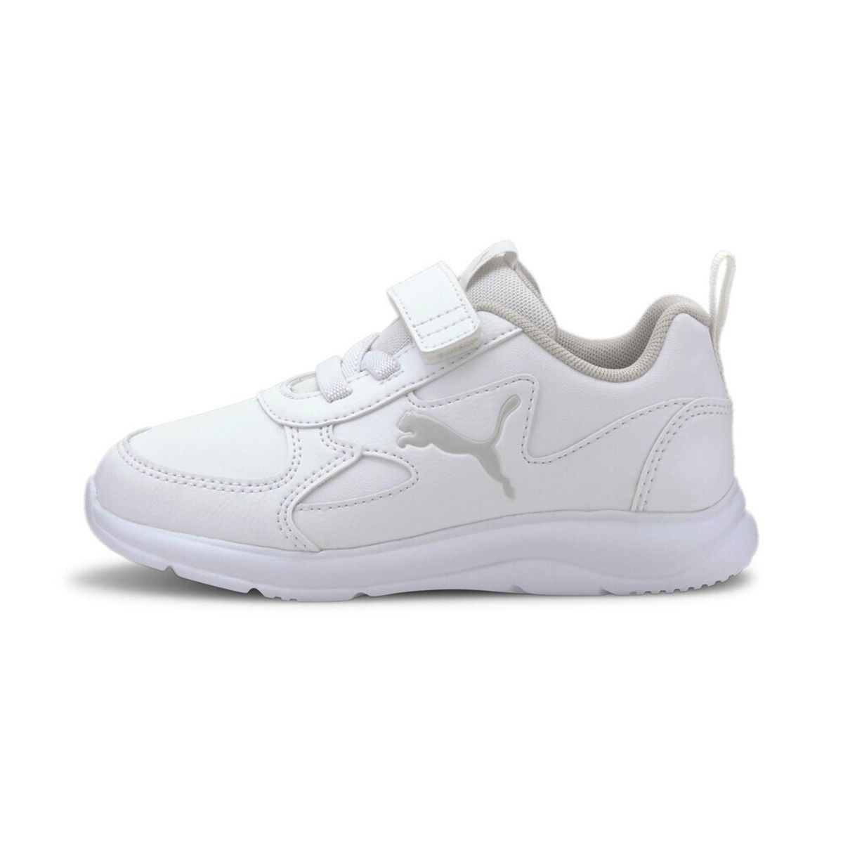 PUMA - Zapatilla Escolar Fun Racer Blanco Niña Puma