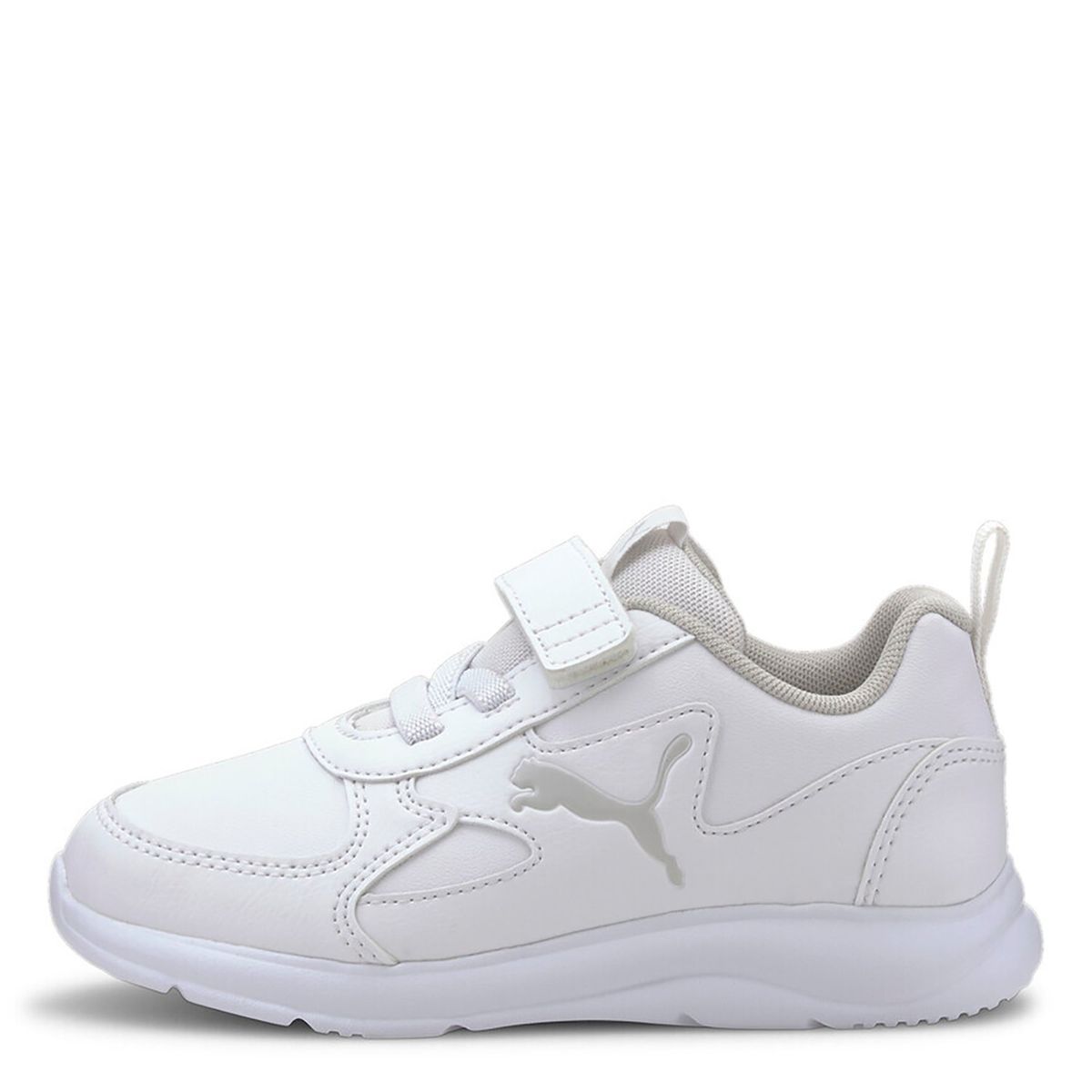 PUMA - Zapatilla Escolar Fun Racer Blanco Niña Puma