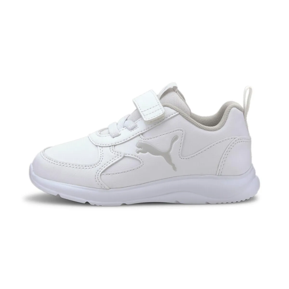 PUMA - Zapatilla Escolar Fun Racer Blanco Niña Puma