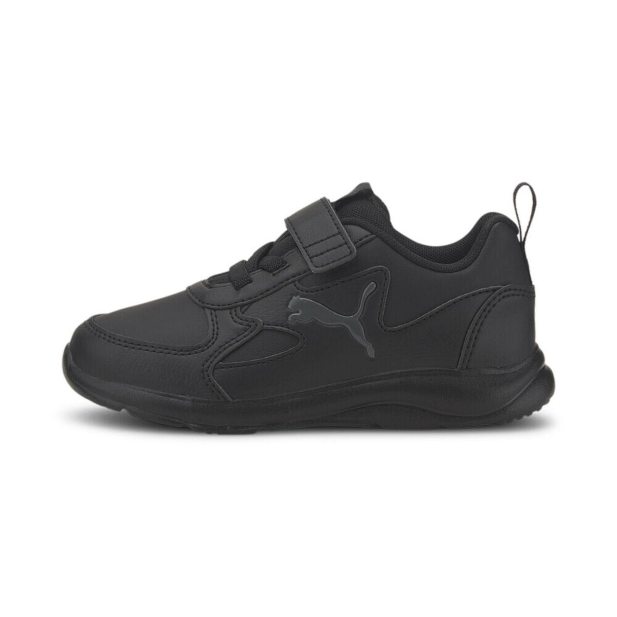 PUMA - Zapatilla Escolar Fun Racer Negro Niño Puma