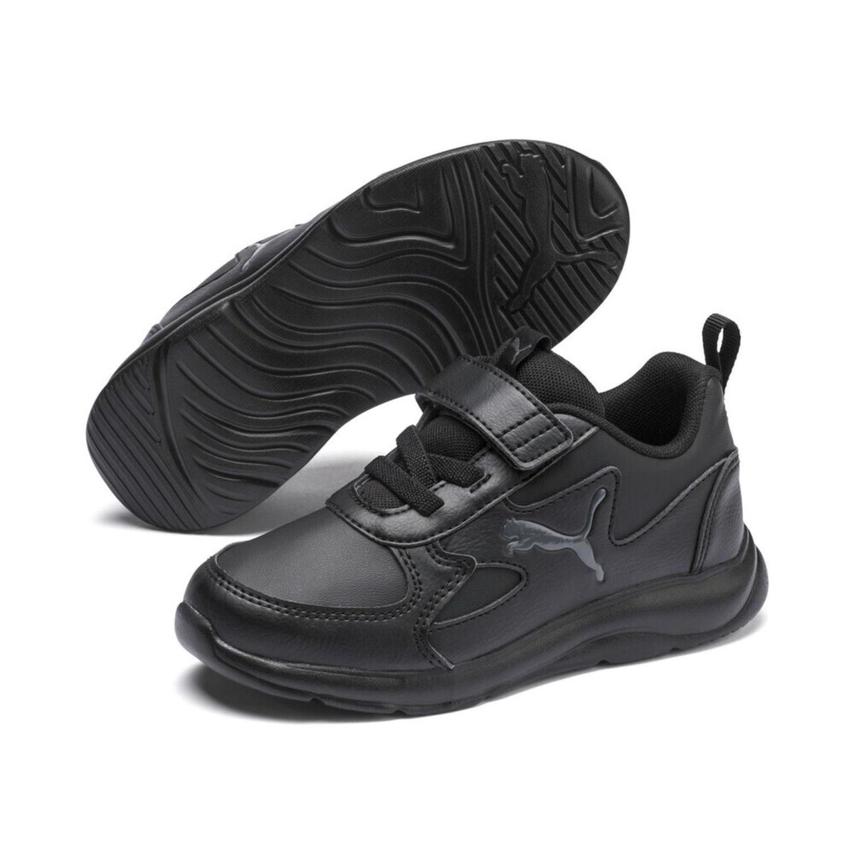 PUMA - Zapatillas Escolares Niño Puma Fun Racer Negro