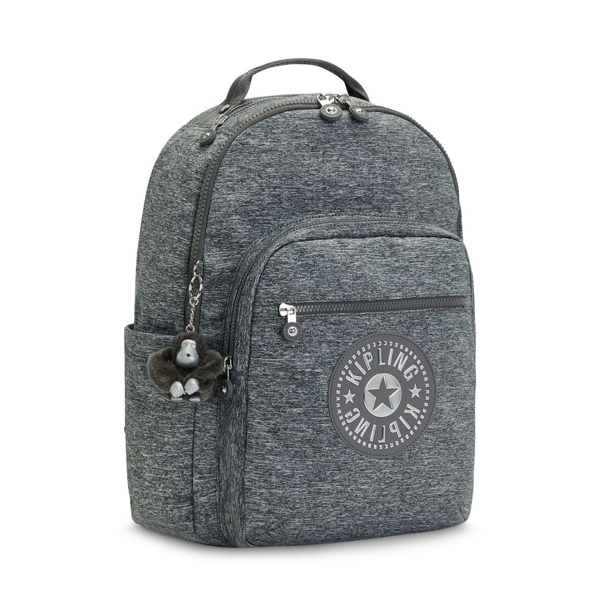 KIPLING - Mochila Escolar Seoul Gr Jersey Shine Kipling