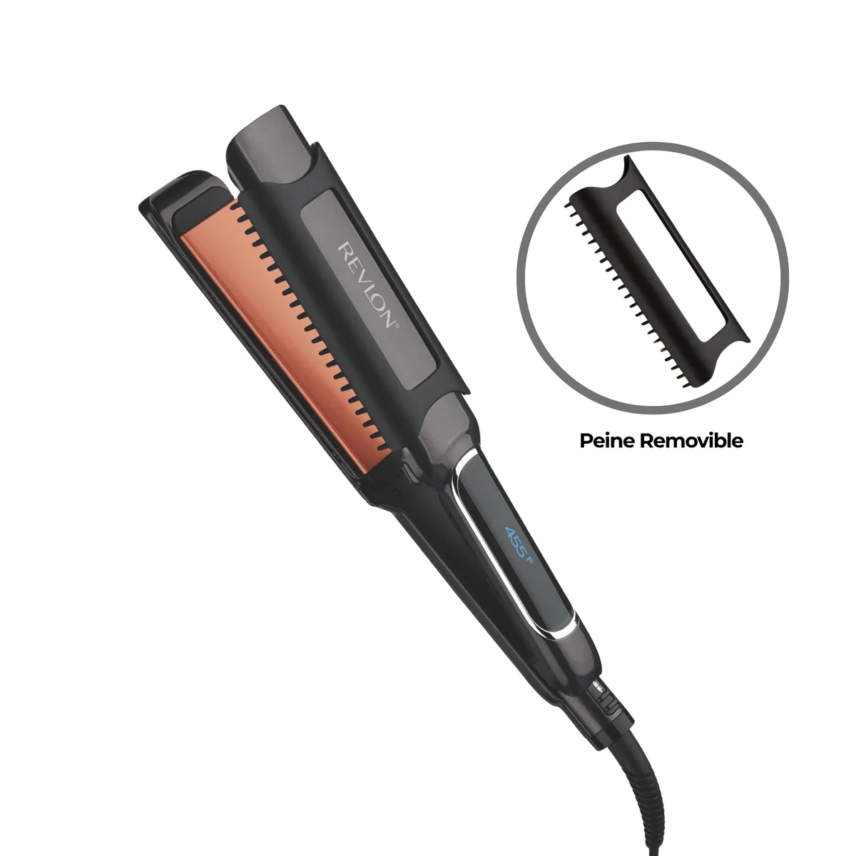 Revlon - Plancha Alisadora de Cobre 1 1/2"