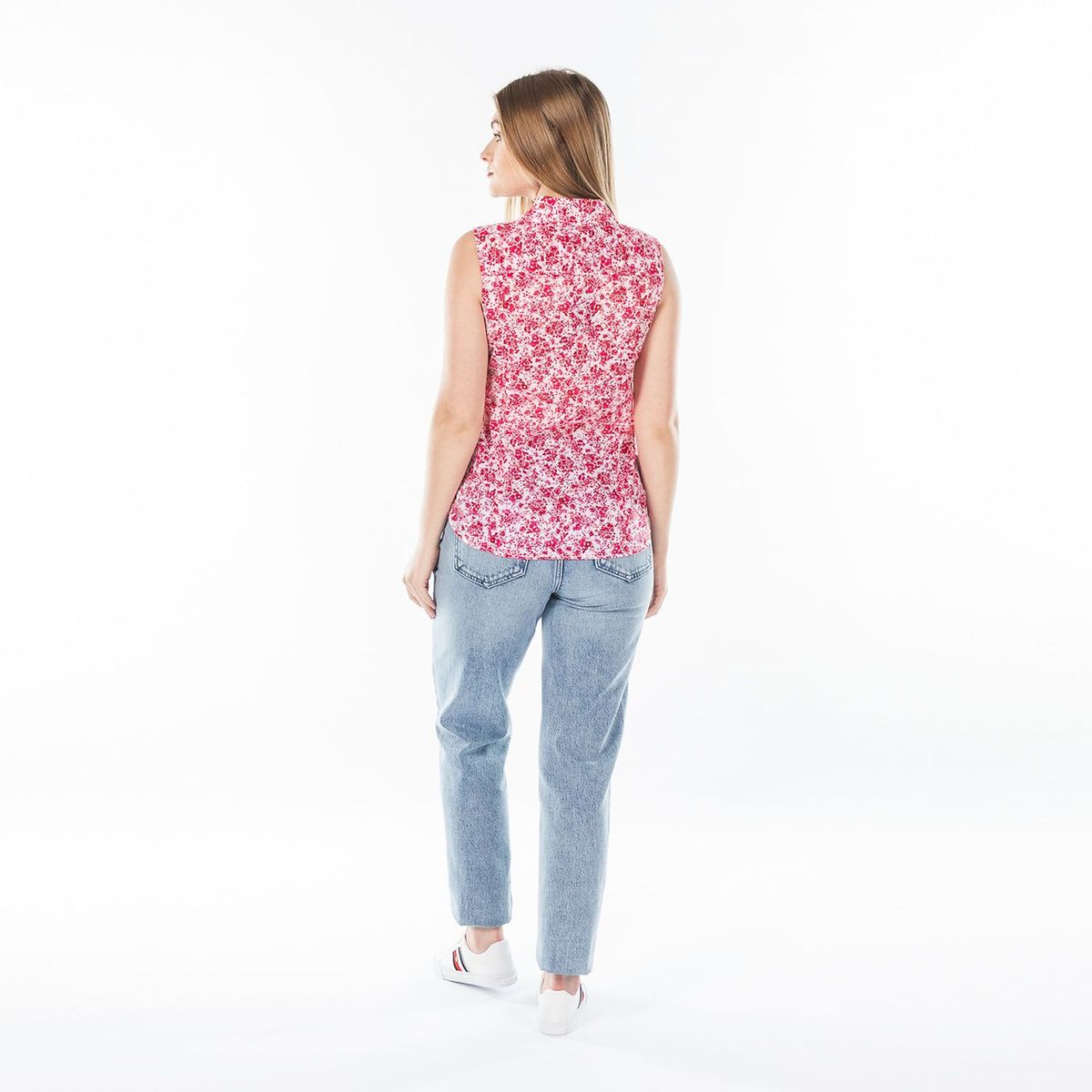 TOMMY HILFIGER - BLUSA S/L SHRT- FLRL VG