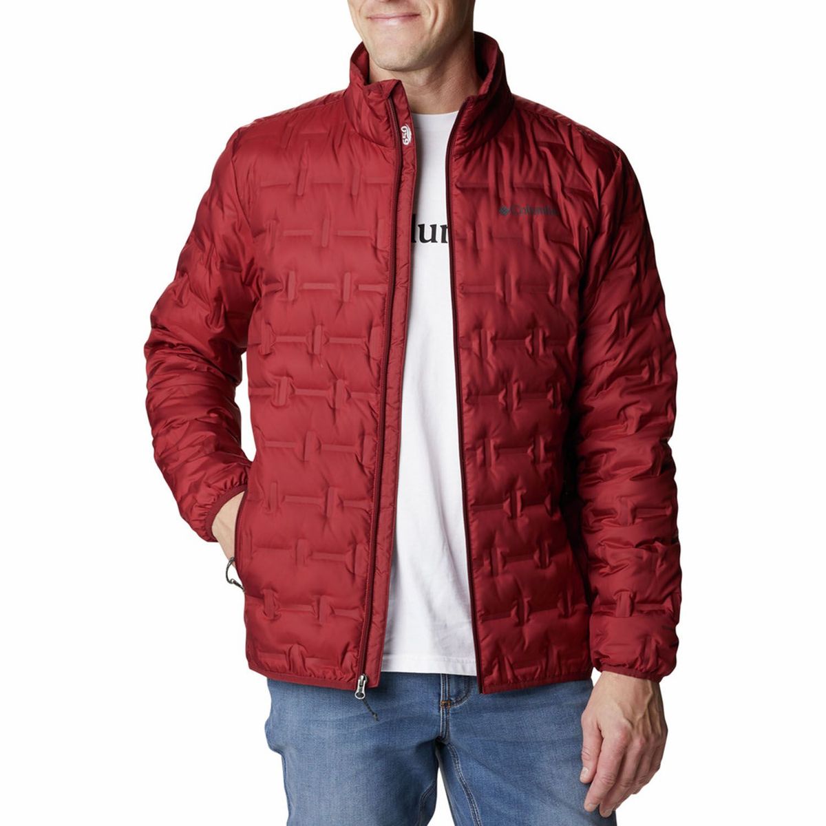 COLUMBIA - Casaca Columbia Hombre Plumas Delta Ridge Down