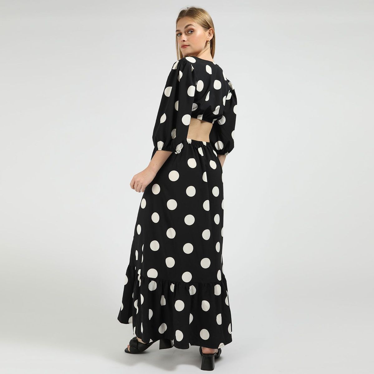 BASEMENT - Vestido Largo Mujer Basement x Donna Cattiva