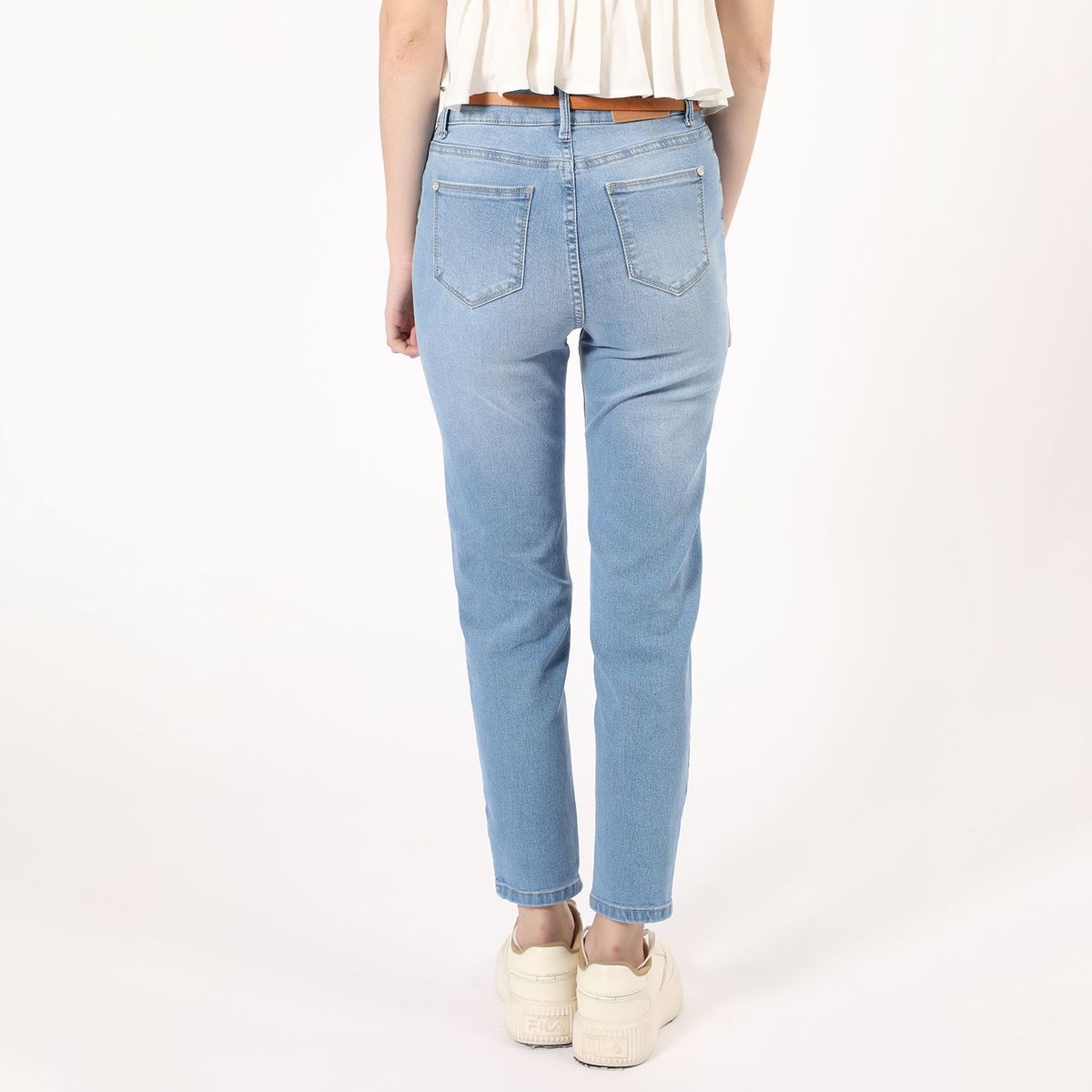 AMERICAN ABBEY - Jean Mom Mujer American Abbey