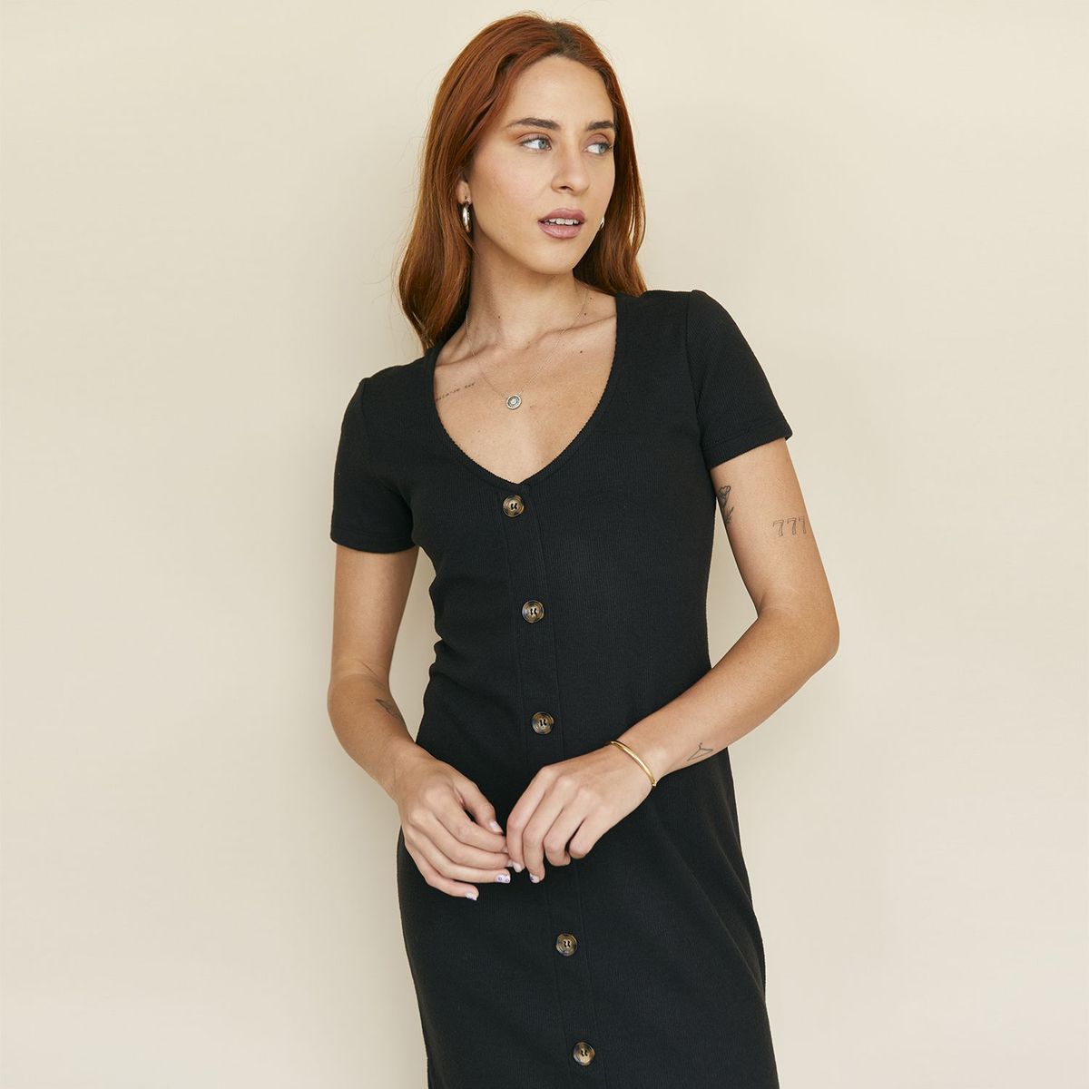 BLACK CHA CHA - Vestido Largo Mujer Black Cha Cha