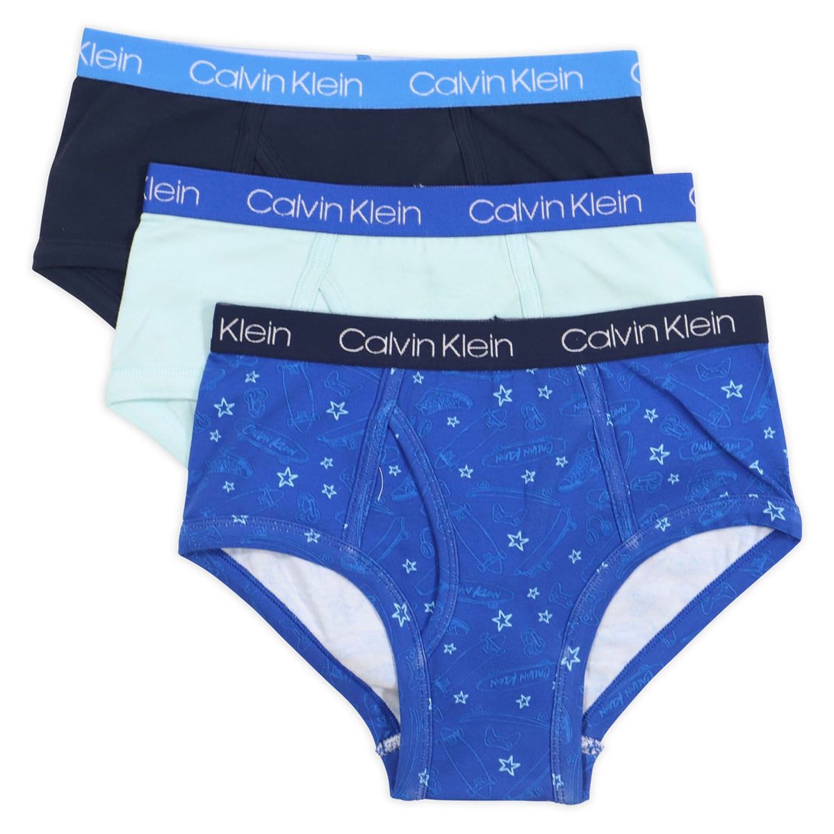 CALVIN KLEIN - Calzoncillo Algodón Niño Pack x3 Calvin Klein
