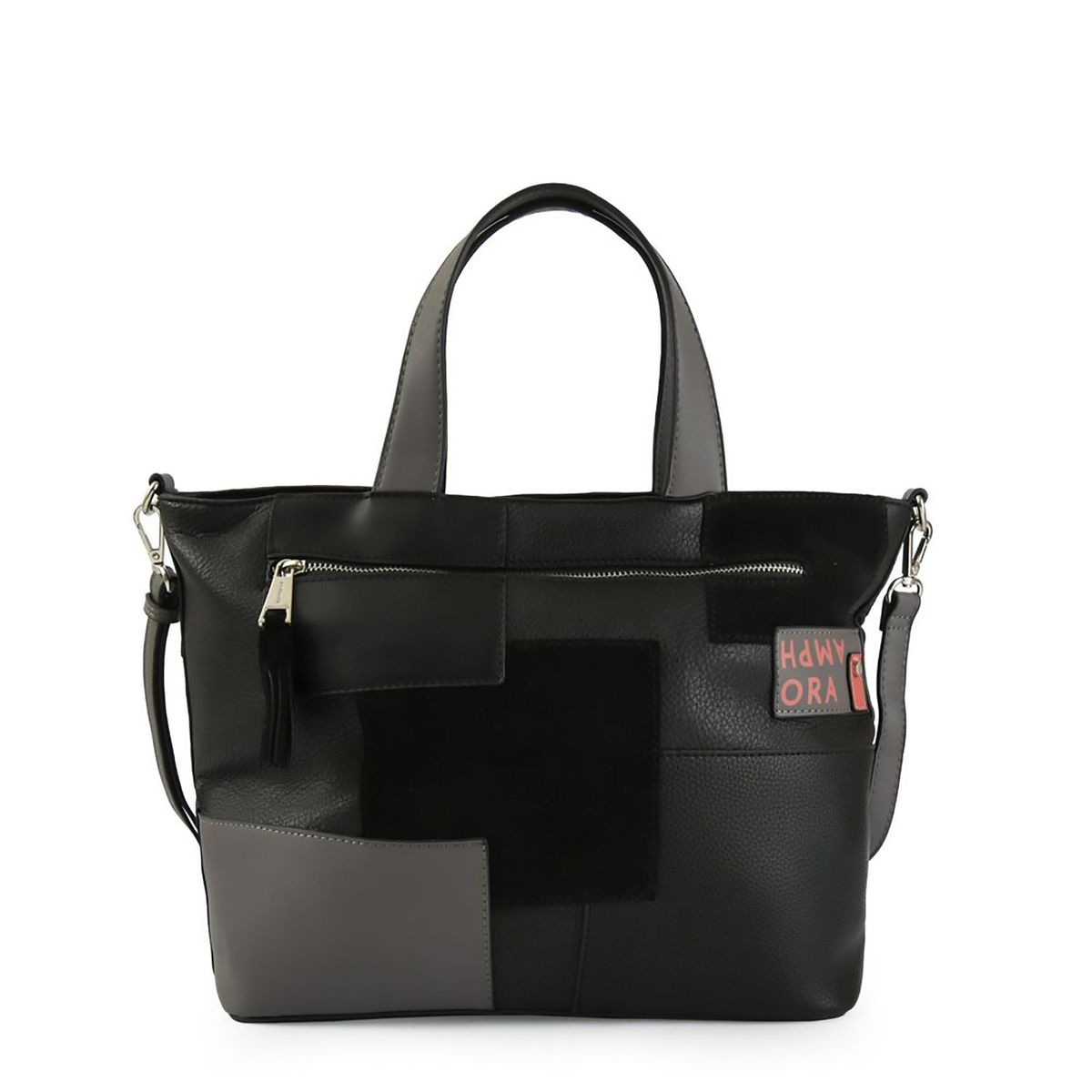 AMPHORA - CARTERA AMPHORA BIRTY NEGRO